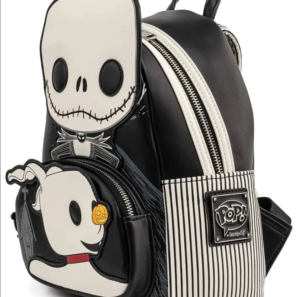 Funko funkocon nightmare before Christmas jack and Loungefly mini backpack - Picture 4 of 7